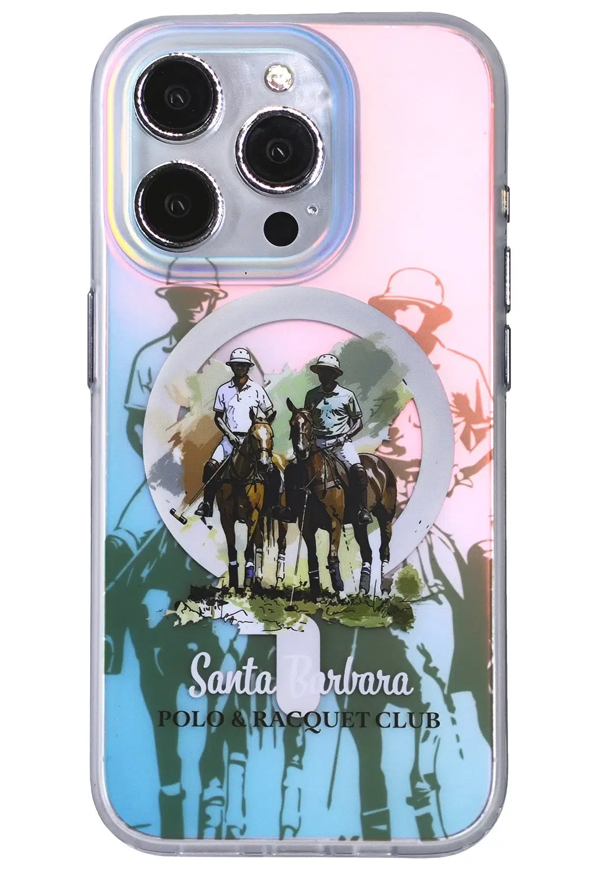 Santa Barbara Polo Racquet Club Apple iPhone 15 Pro Max Carter Magsafe Kapak - Spectator