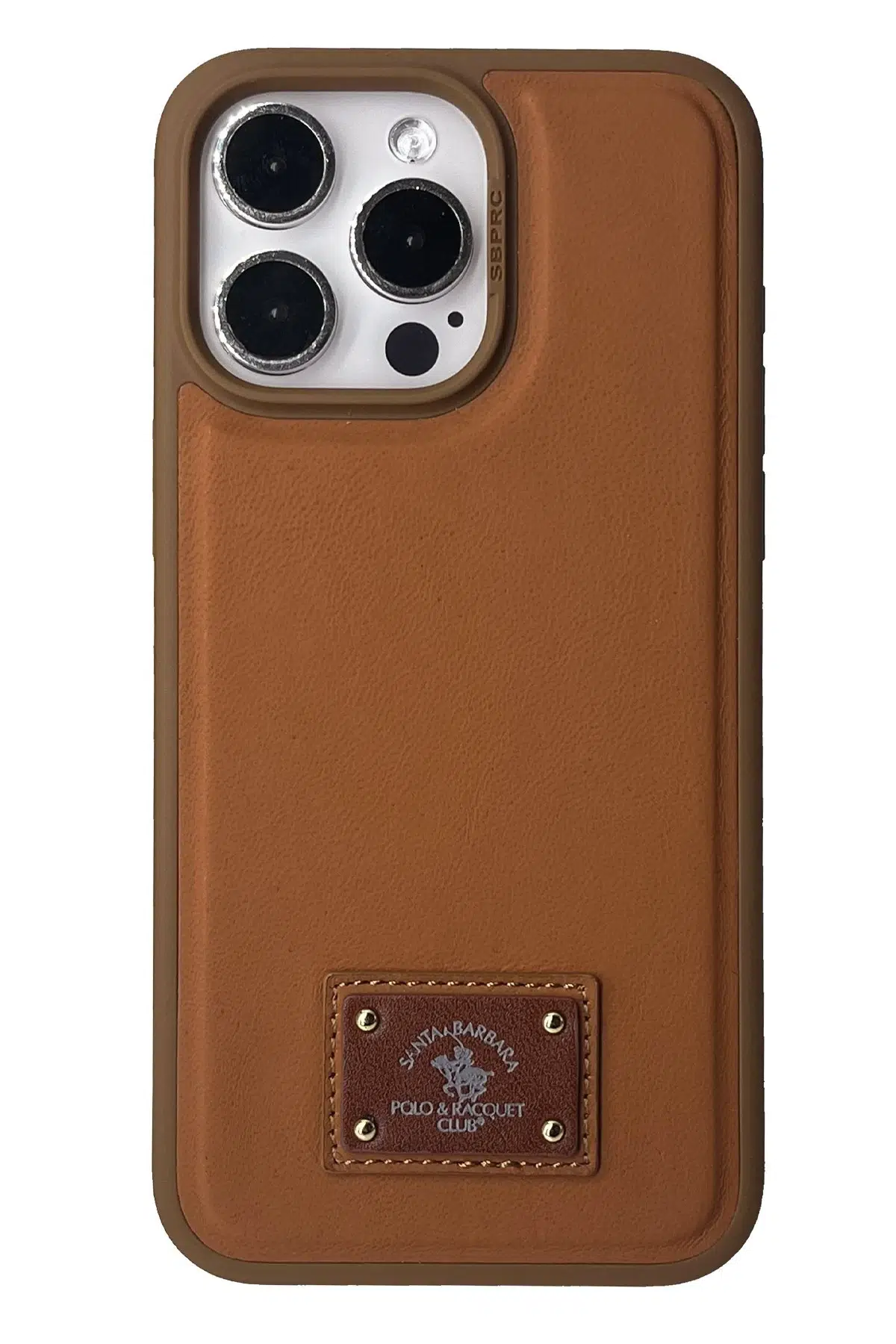Santa Barbara Polo Racquet Club Apple iPhone 15 Pro Max Gilbert Kapak - Kahverengi
