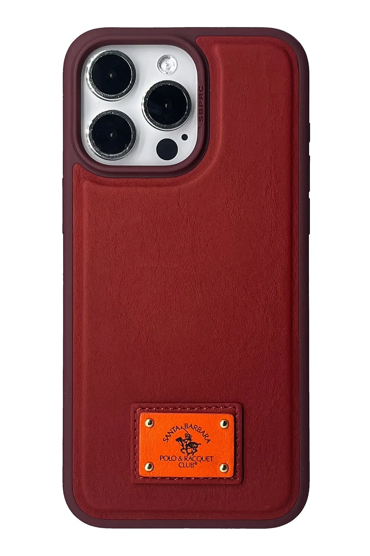Santa Barbara Polo Racquet Club Apple iPhone 15 Pro Max Gilbert Kapak - Kırmızı