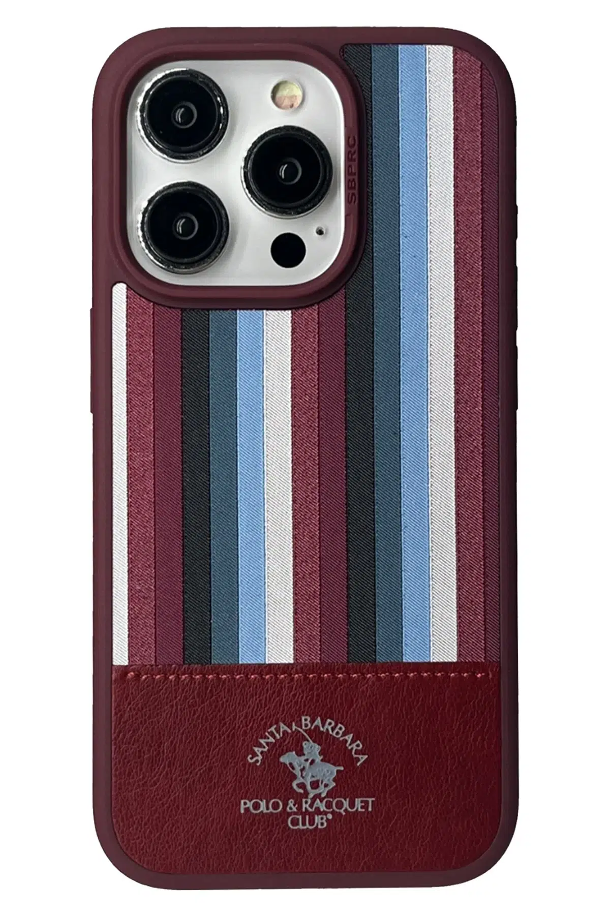 Santa Barbara Polo Racquet Club Apple iPhone 15 Pro Max Isaac Kapak - Kırmızı
