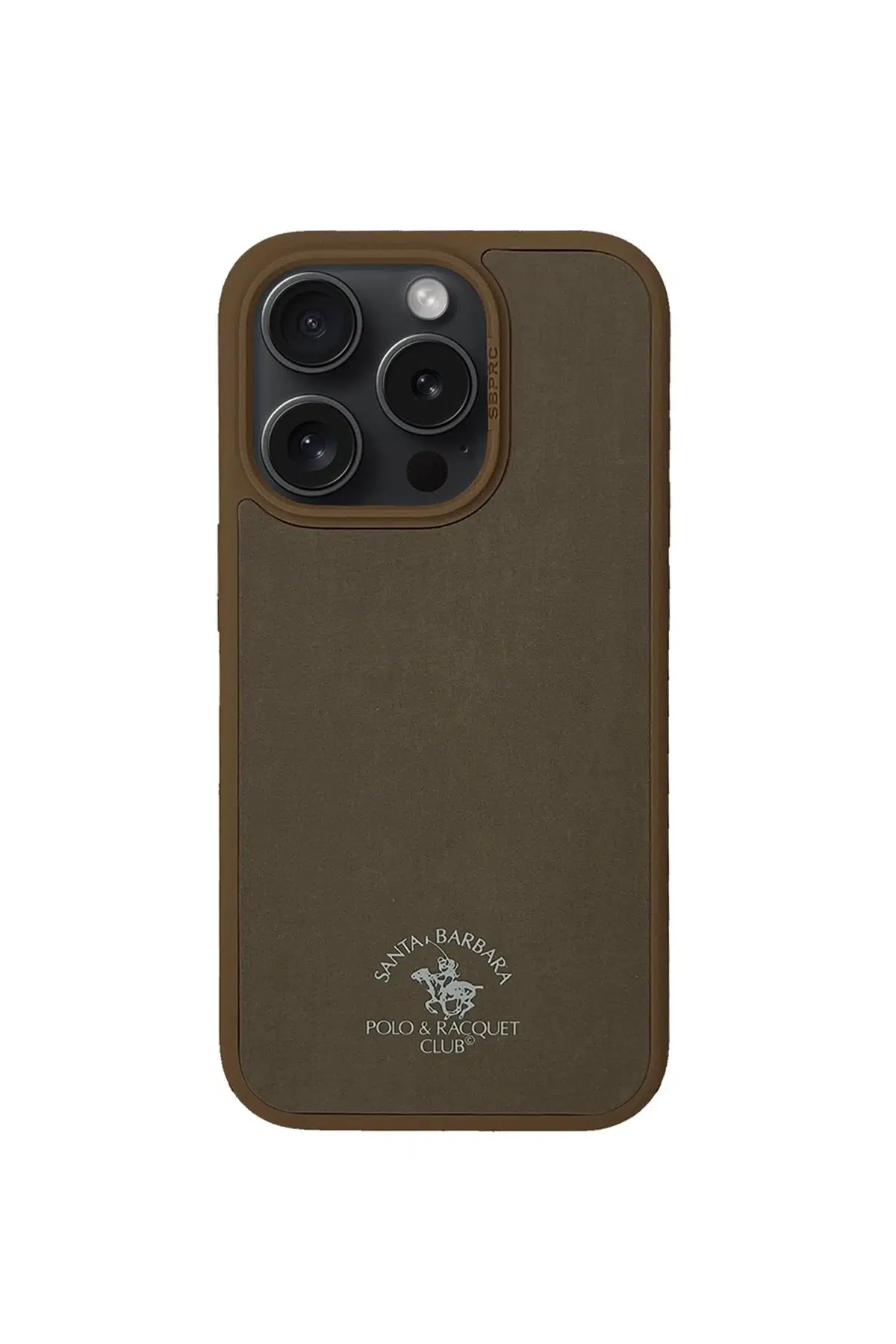 Santa Barbara Polo Racquet Club Apple iPhone 15 Pro Max Norton Kapak - Kahverengi