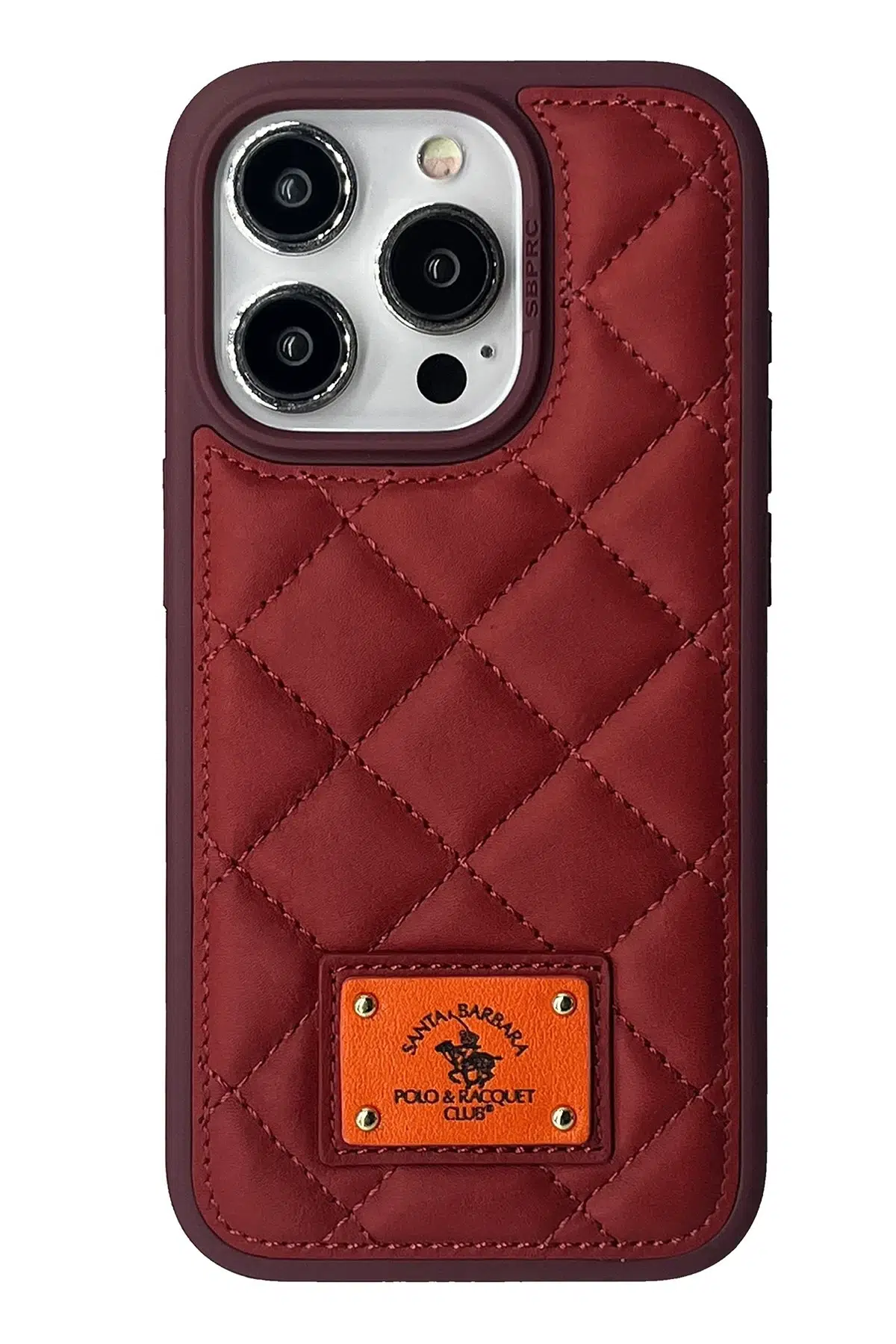 Santa Barbara Polo Racquet Club Apple iPhone 15 Pro Max Ogden Kapak - Kırmızı