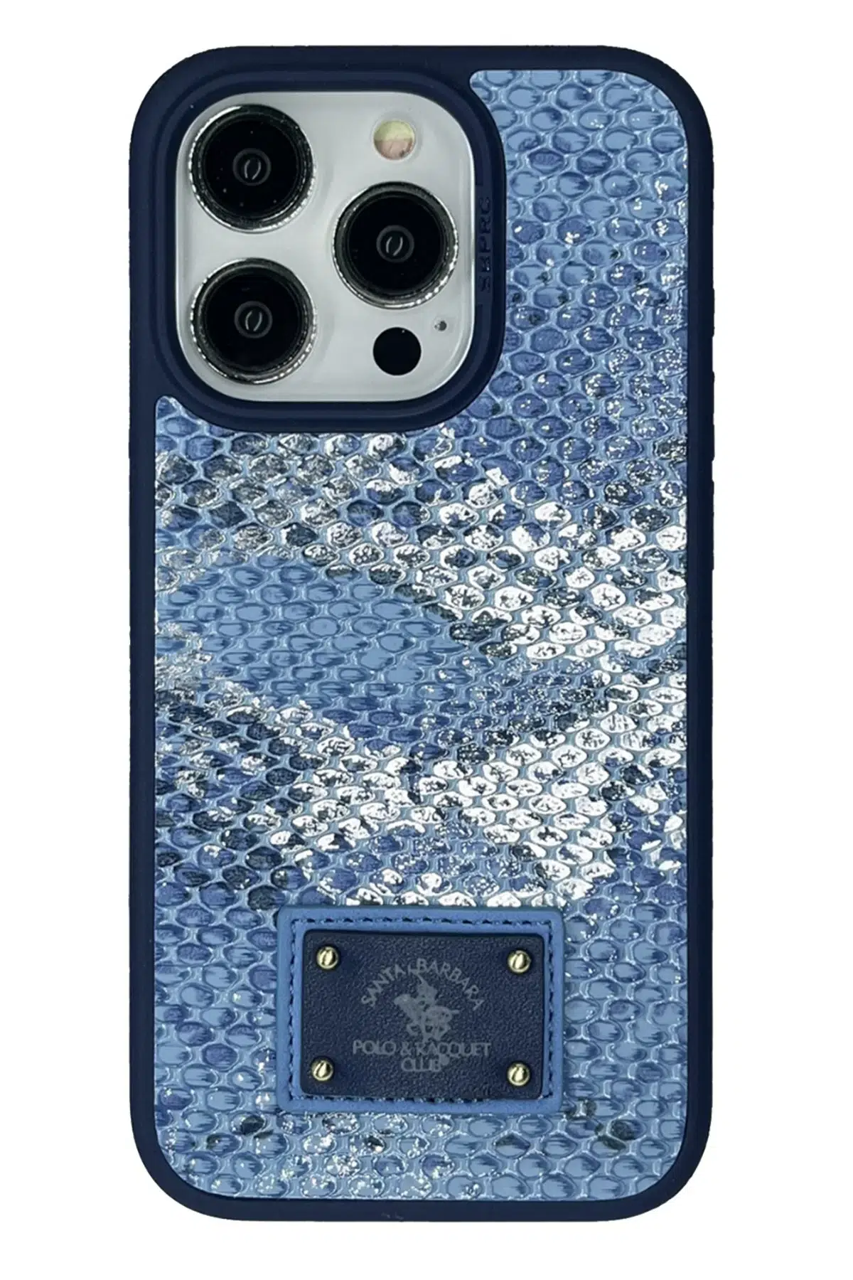 Santa Barbara Polo Racquet Club Apple iPhone 15 Pro Max Sagar Magsafe Kapak - Lacivert