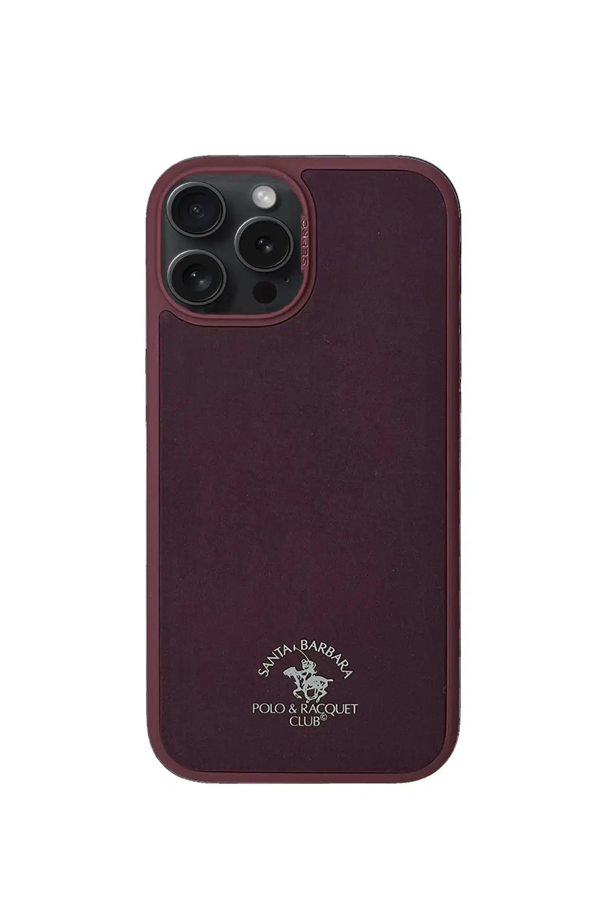 Santa Barbara Polo Racquet Club Apple iPhone 15 Pro Norton Kapak - Kırmızı