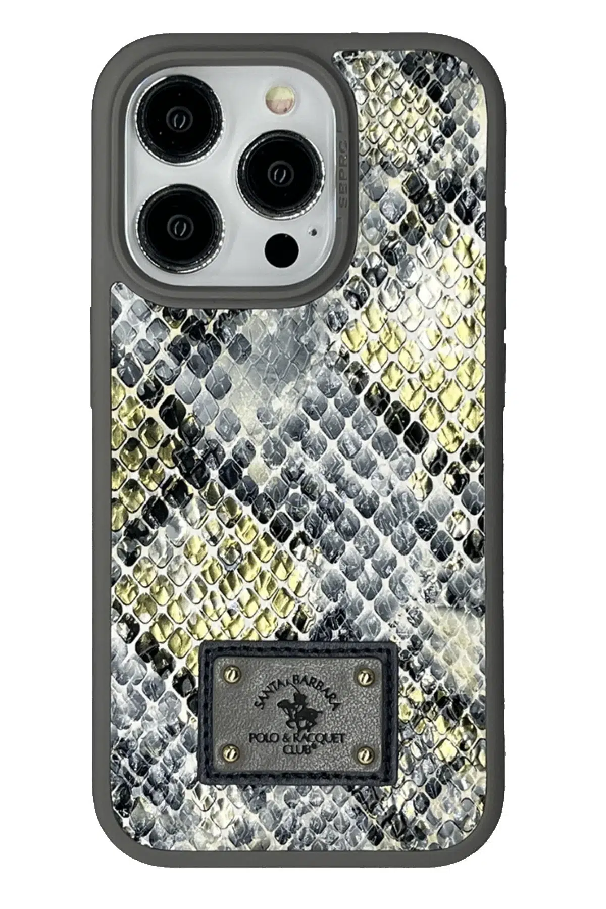 Santa Barbara Polo Racquet Club Apple iPhone 15 Pro Sagar Magsafe Kapak - Titan Gri