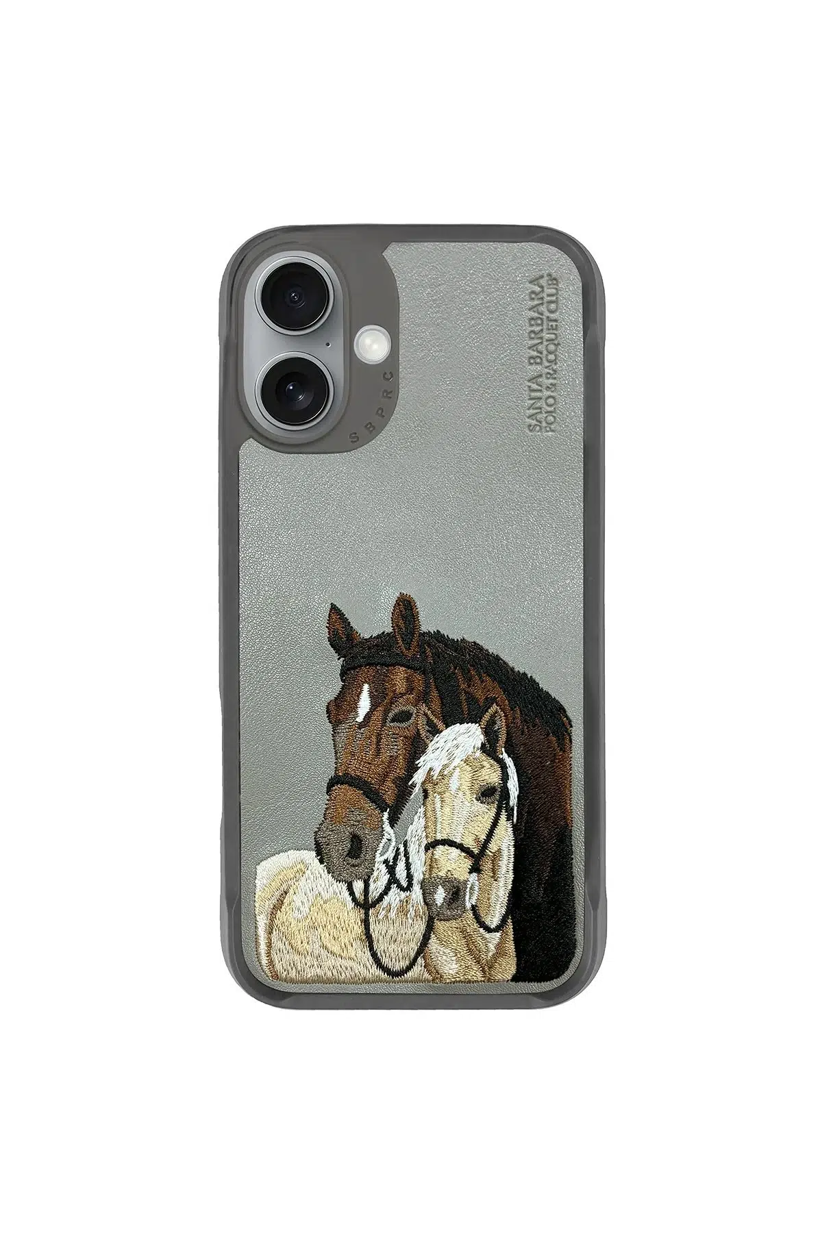 Santa Barbara Polo Racquet Club Apple iPhone 16 Isidore Kapak - Titan Gri