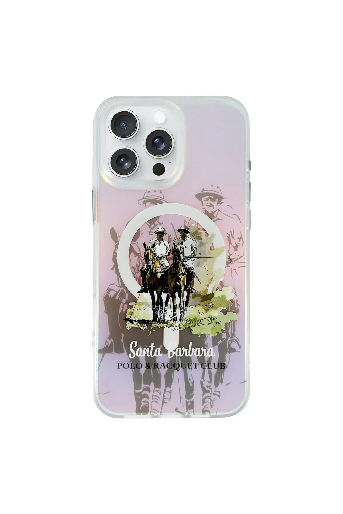 Santa Barbara Polo Racquet Club Apple iPhone 16 Pro Carter Magsafe Kapak - Player