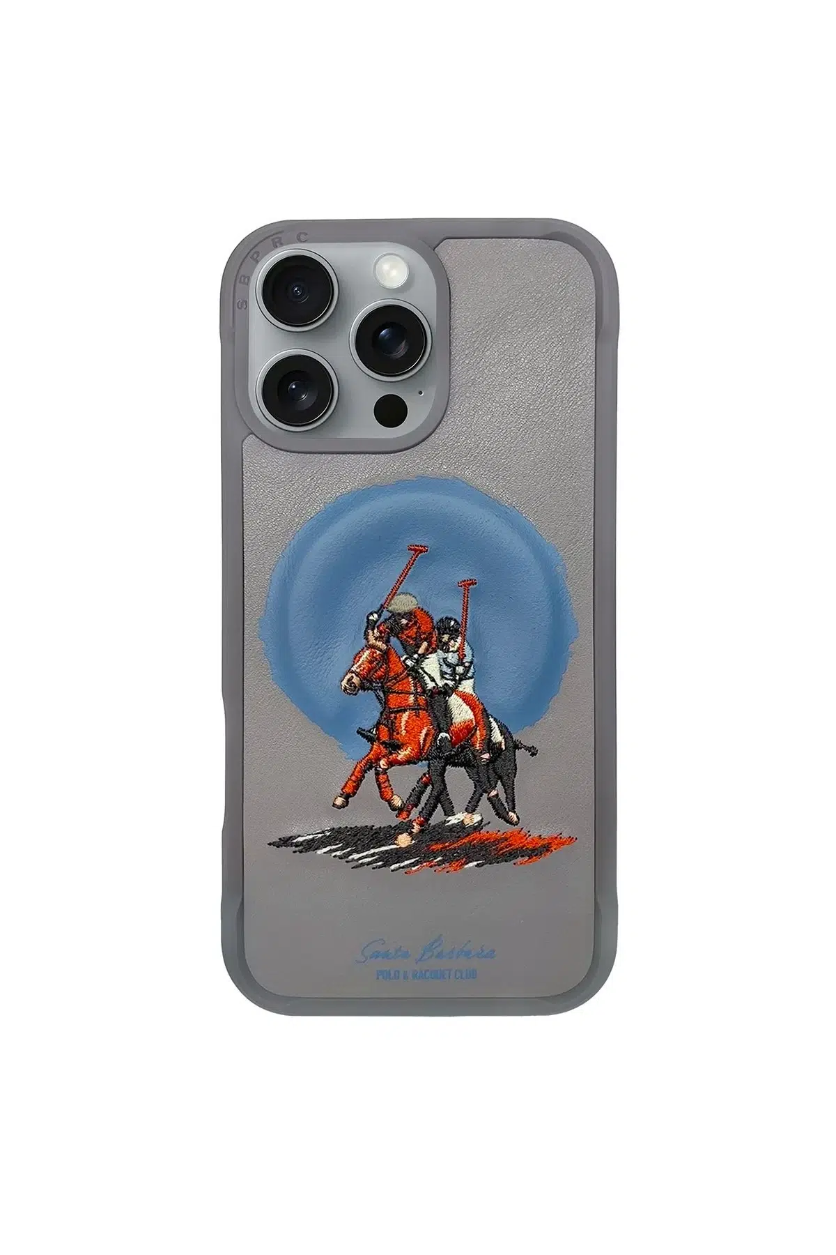 Santa Barbara Polo Racquet Club Apple iPhone 16 Pro Max Aubrey Magsafe Kapak - Titan Gri