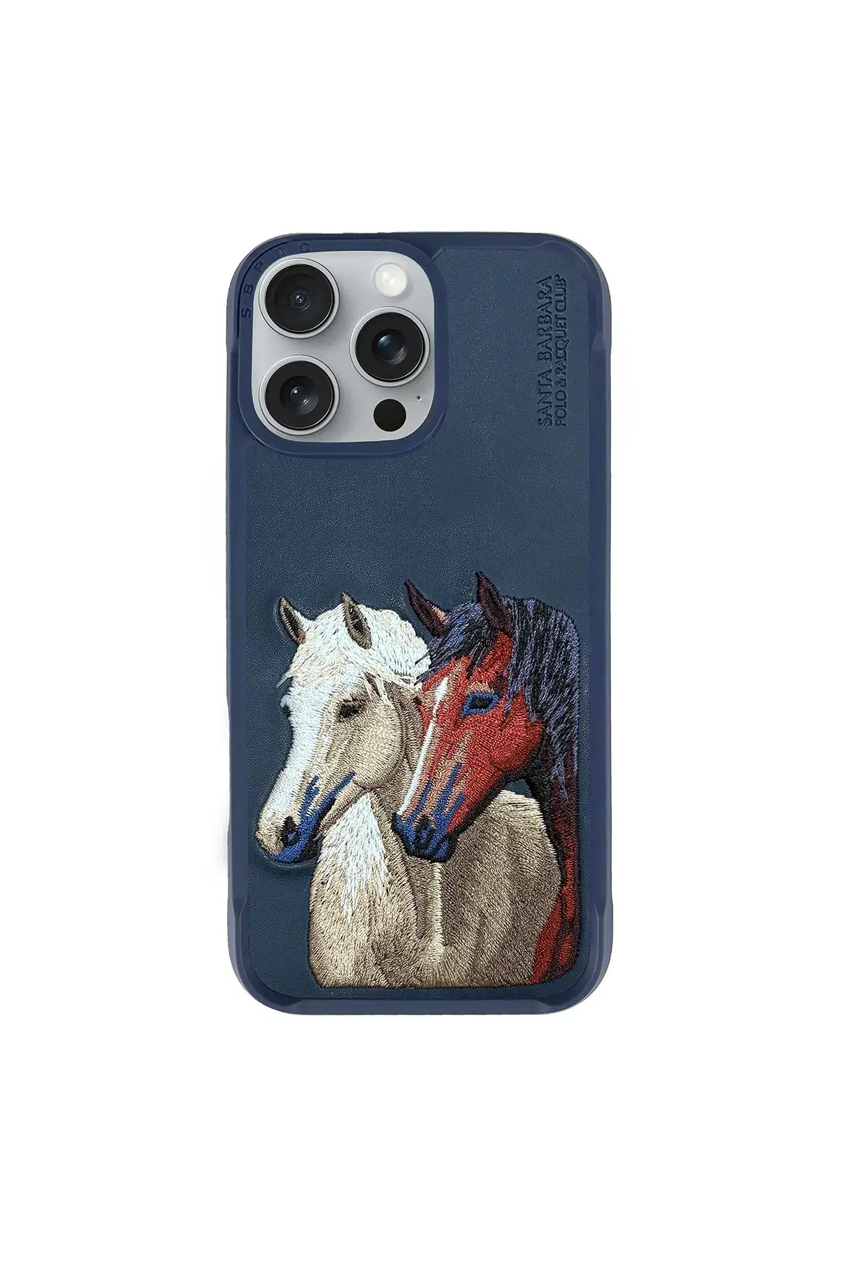 Santa Barbara Polo Racquet Club Apple iPhone 16 Pro Max Isidore Kapak - Lacivert