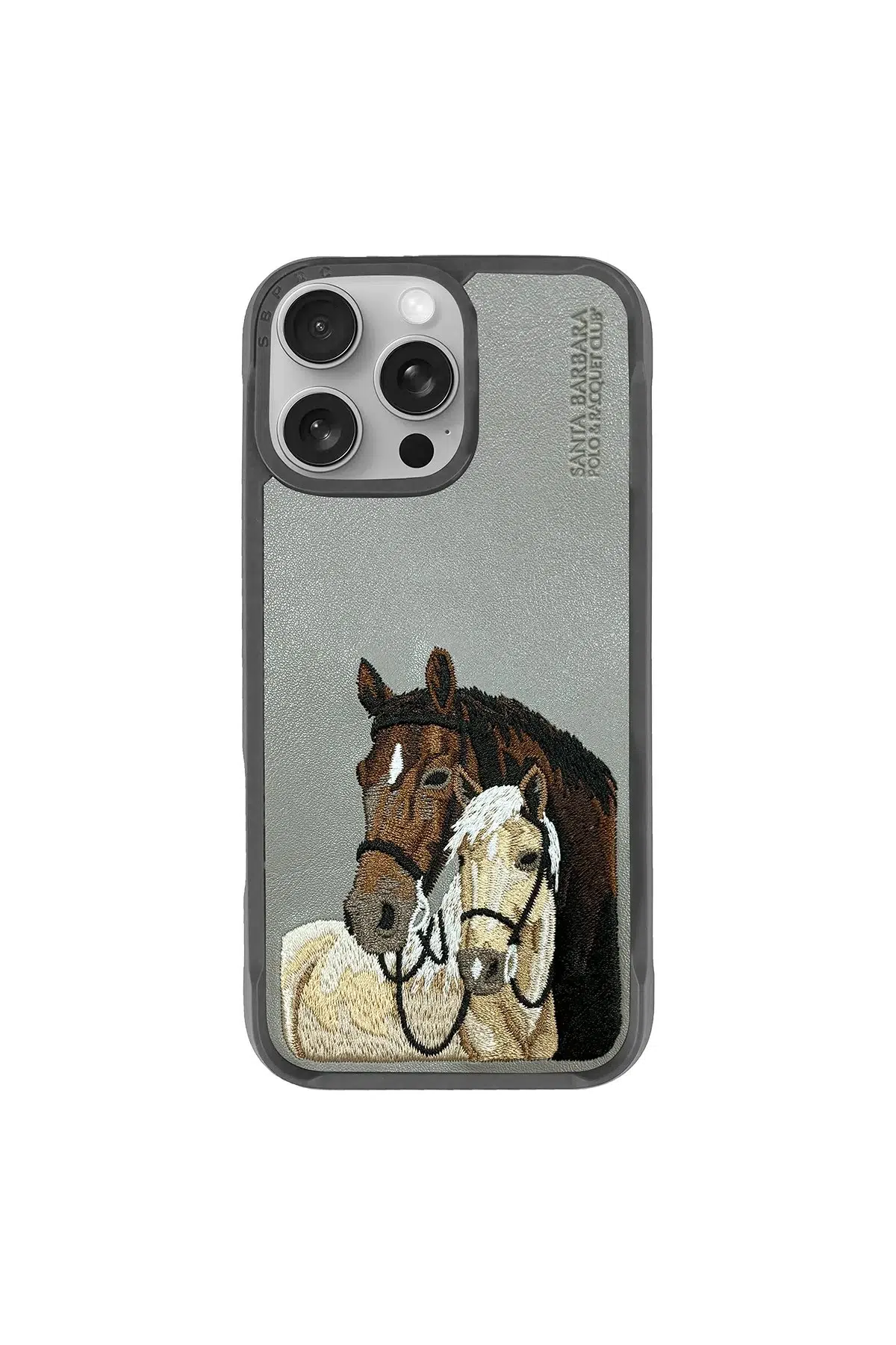 Santa Barbara Polo Racquet Club Apple iPhone 16 Pro Max Isidore Kapak - Titan Gri