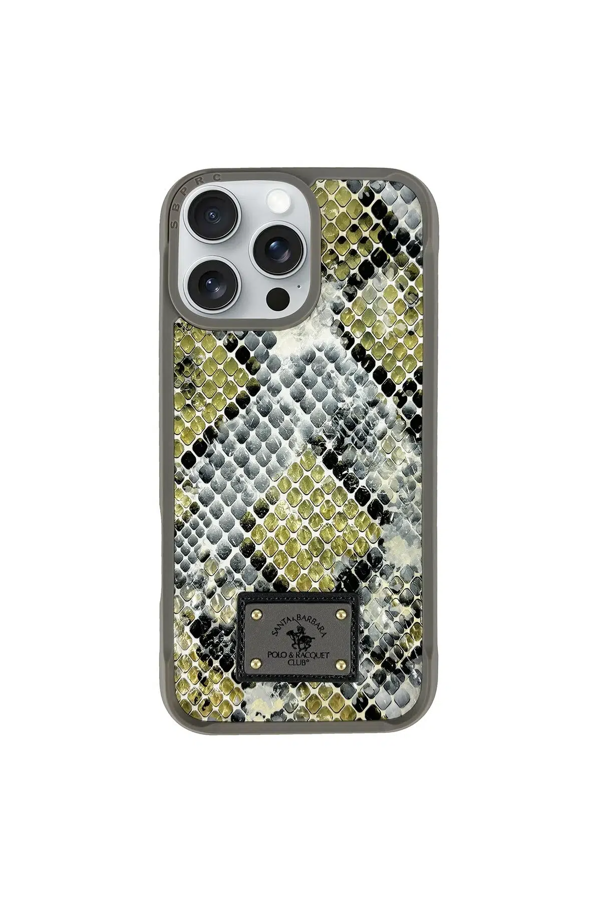 Santa Barbara Polo Racquet Club Apple iPhone 16 Pro Max Sagar Magsafe Kapak - Titan Gri