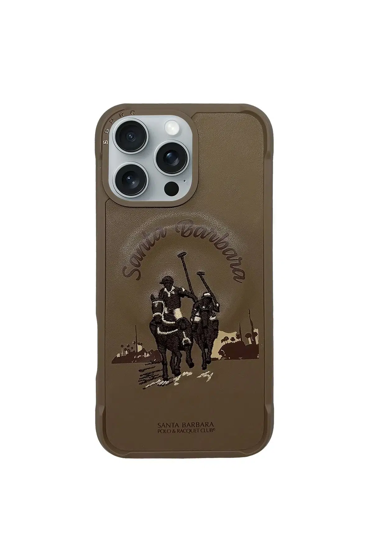 Santa Barbara Polo Racquet Club Apple iPhone 16 Pro Virgil Magsafe Kapak - Gold