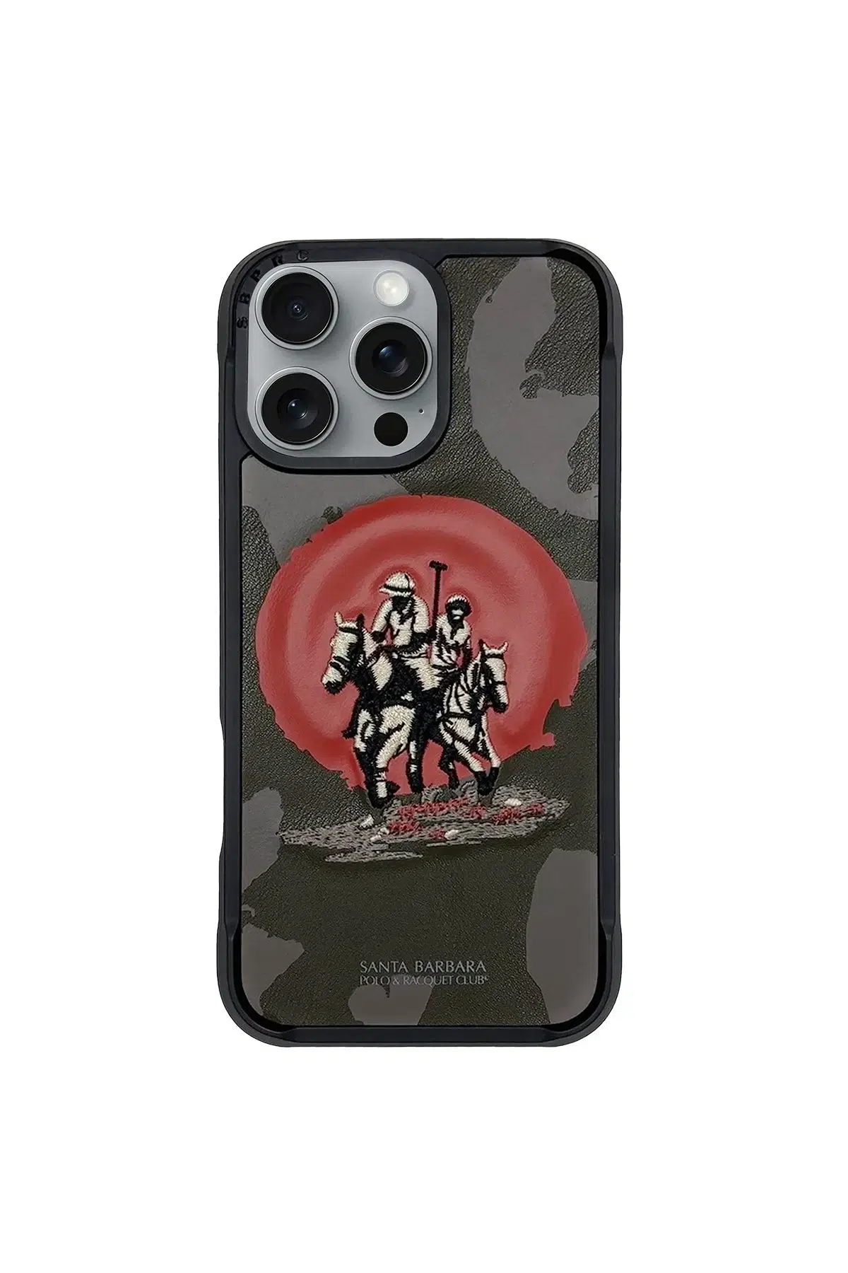Santa Barbara Polo Racquet Club Apple iPhone 16 Pro Virgil Magsafe Kapak - Siyah