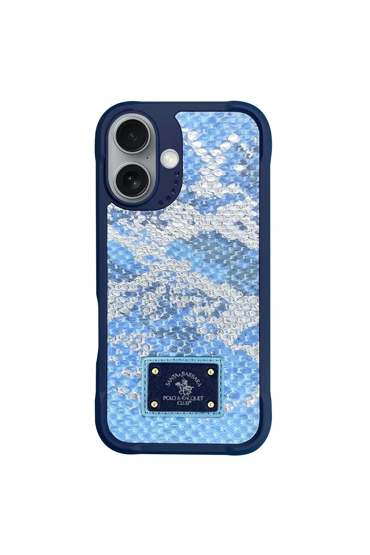 Santa Barbara Polo Racquet Club Apple iPhone 16 Sagar Magsafe Kapak - Lacivert