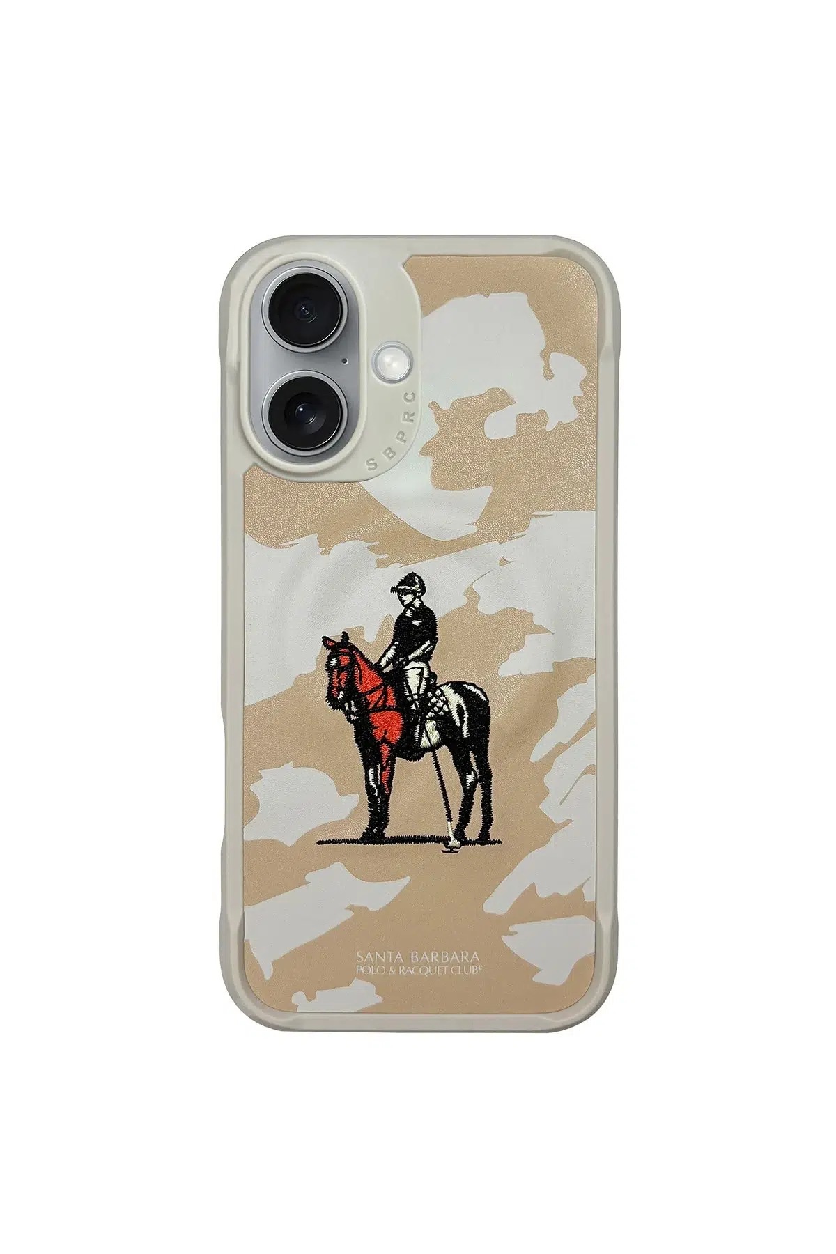 Santa Barbara Polo Racquet Club Apple iPhone 16 Virgil Magsafe Kapak - Bej