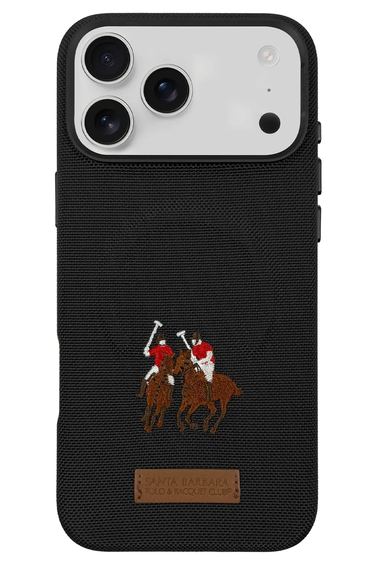 Santa Barbara Polo Racquet Club Apple iPhone 17 Pro Max Yolanda Kapak - Siyah