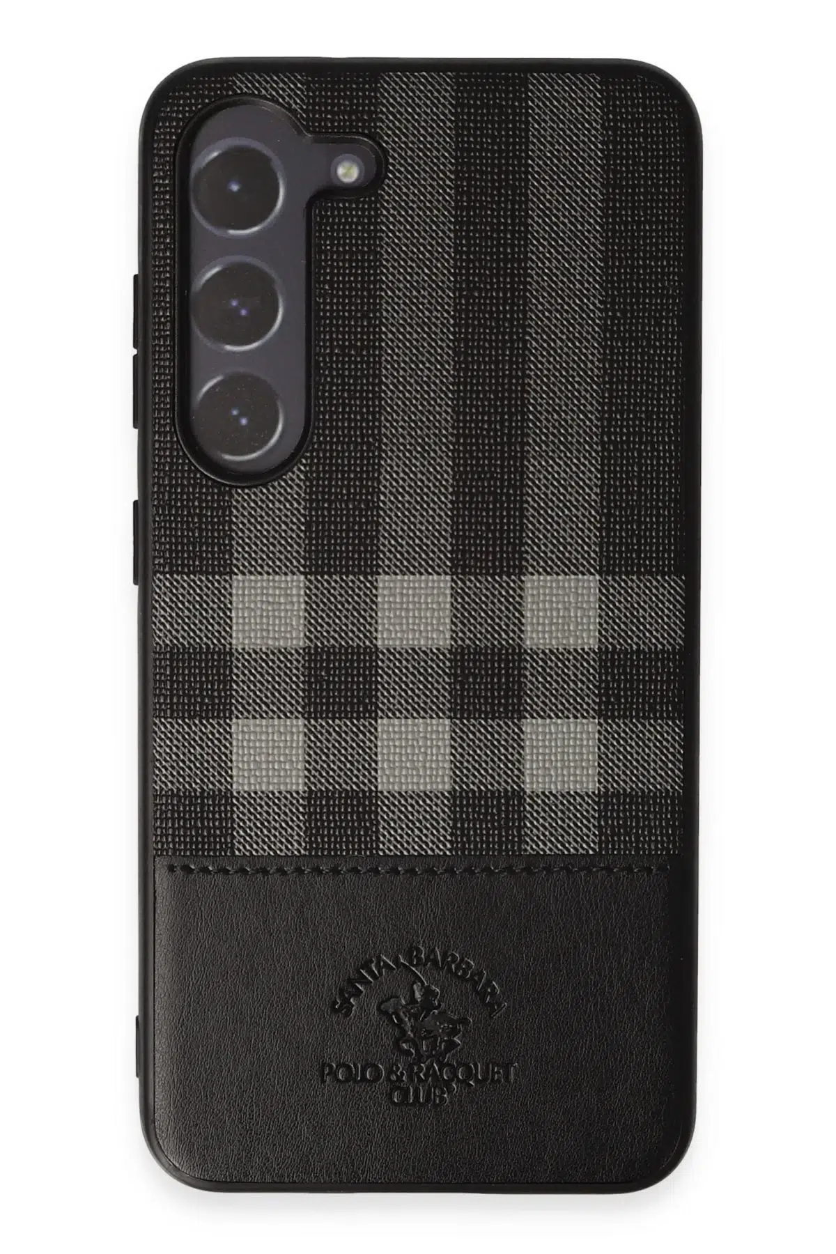 Santa Barbara Polo Racquet Club Samsung Galaxy S23 Plaid Kapak - Siyah