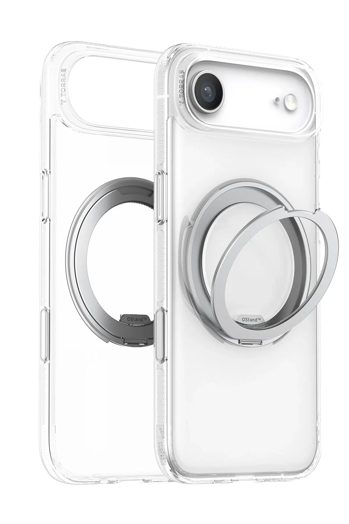 Torras Apple iPhone 17 Air O Stand R Fitness Serisi Magsafe Kılıf - Şeffaf