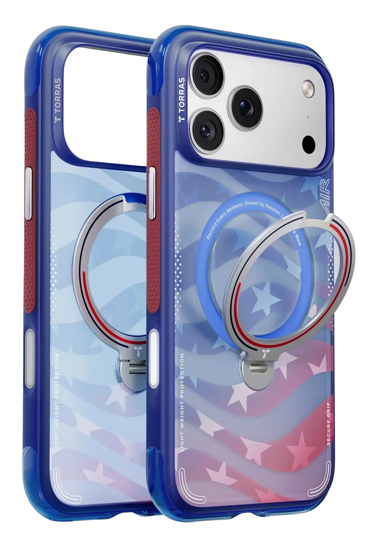 Torras Apple iPhone 17 Pro Max OStand Q3 Air World Cup Serisi Magsafe Kılıf - Starlight