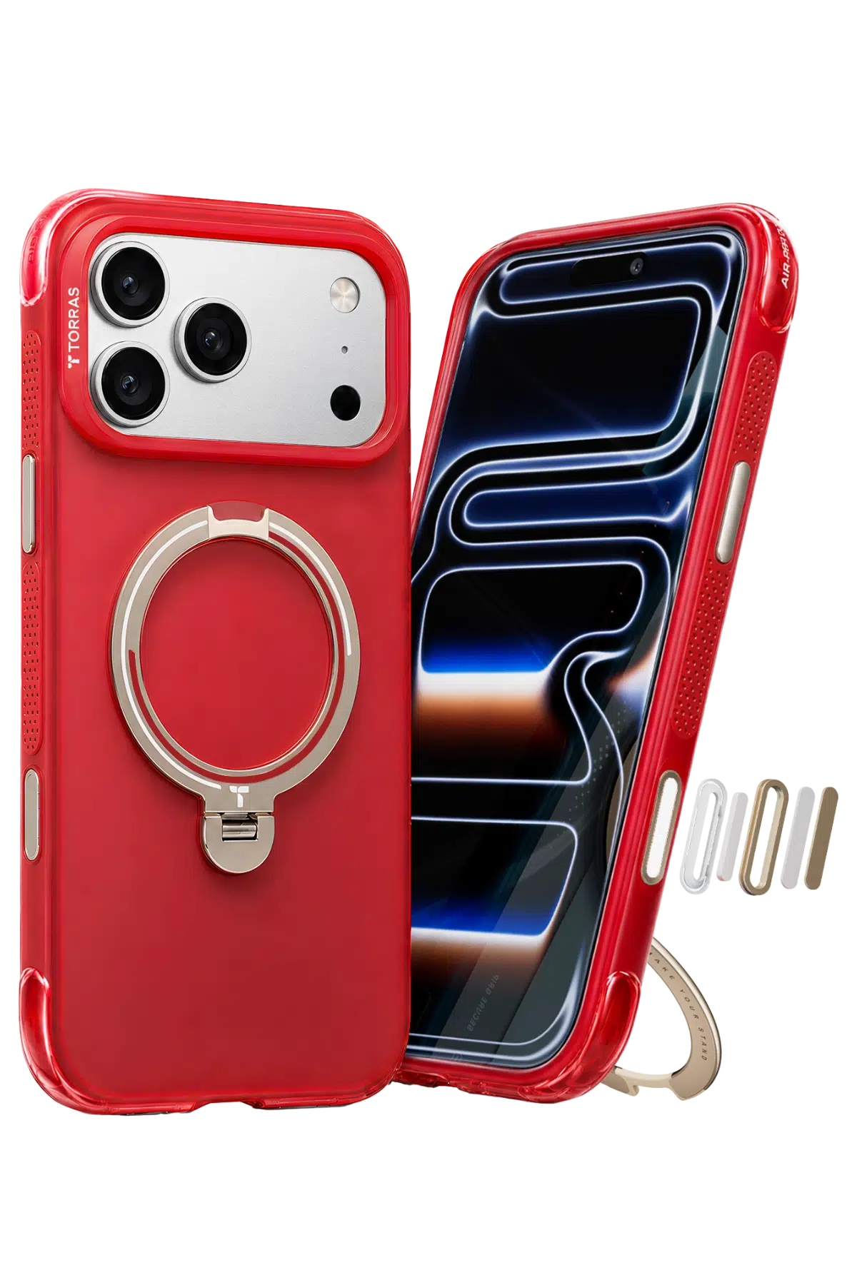 Torras Apple iPhone 17 Pro Max OStand Q3 Air World Cup Serisi Magsafe Kılıf - Türkiye