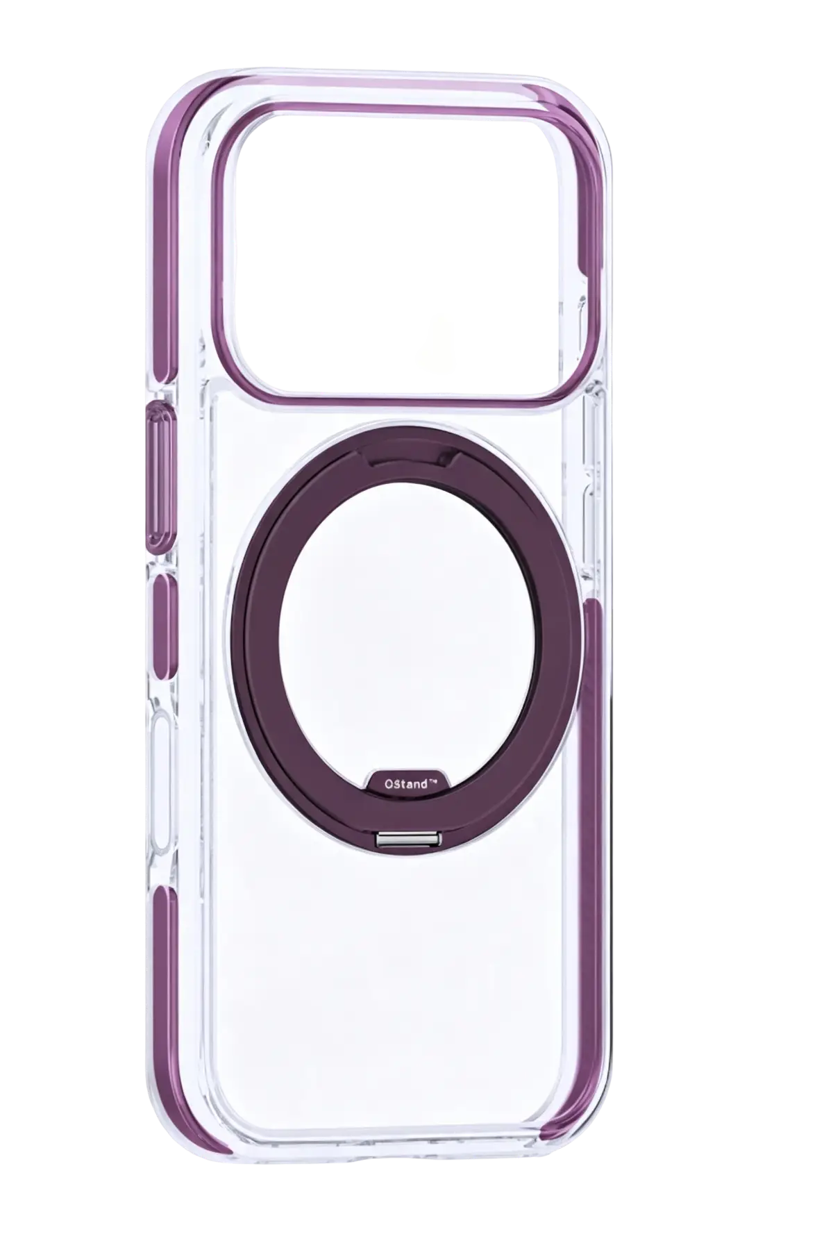 Torras Apple iPhone 18 Pro Max Ostand O3 Light Standlı Magsafe Kapak - Bordo