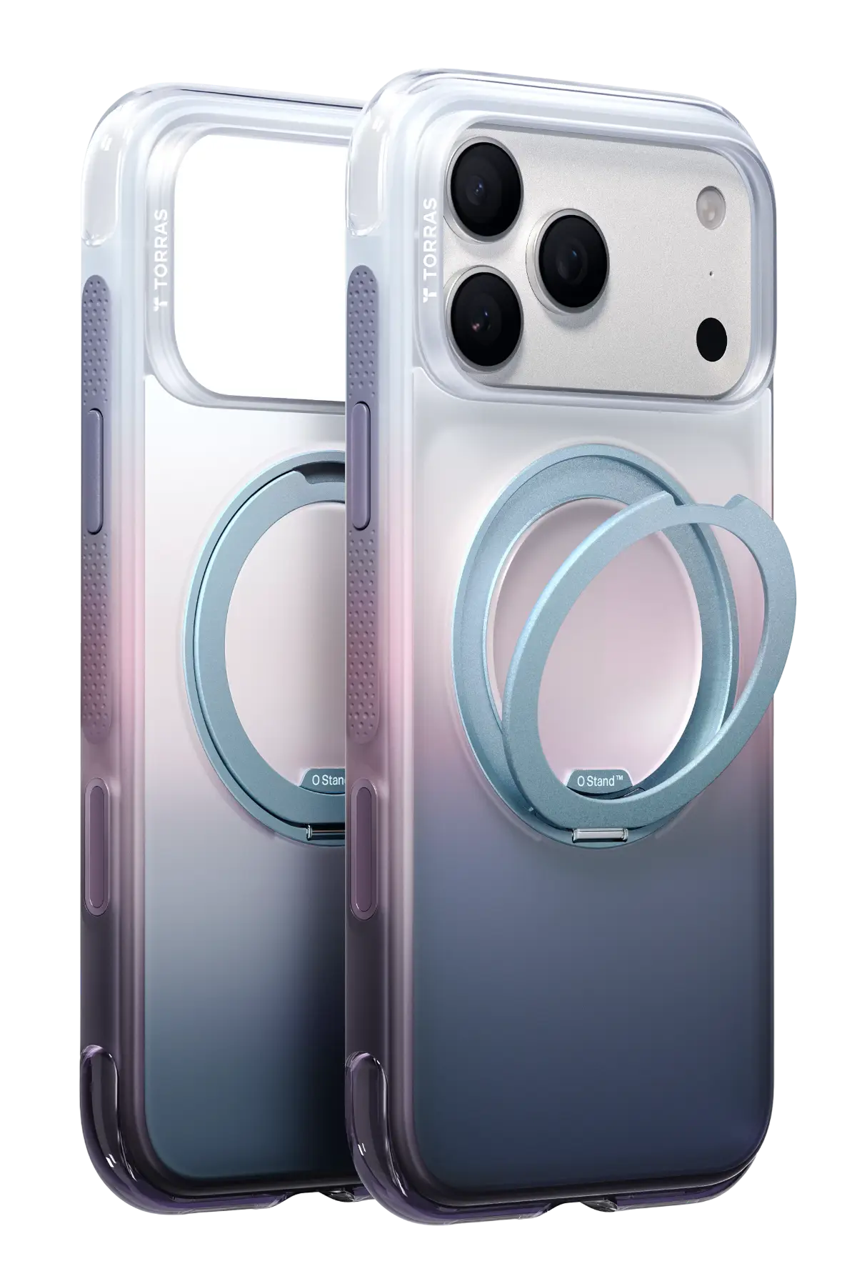 Torras Apple iPhone 18 Pro O3 Air Gradient Standlı Magsafe Kapak - Arizona Glow