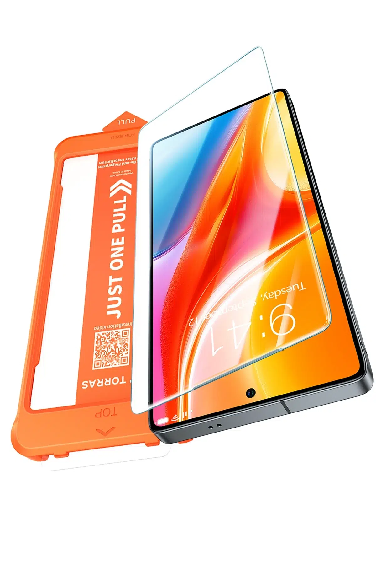 Torras Samsung Galaxy S26 Plus Install Master AutoKit HD Cam Ekran Koruyucu - Şeffaf