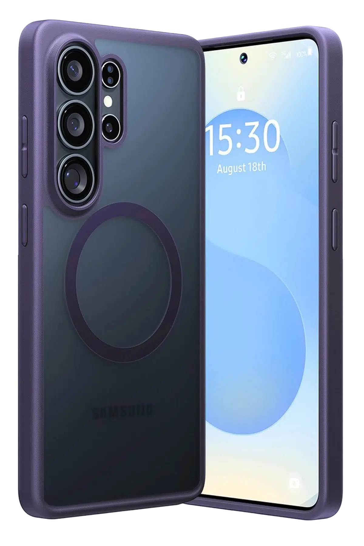 Torras Samsung Galaxy S26 Ultra Guardian Magsafe Kılıf - Derin Mor