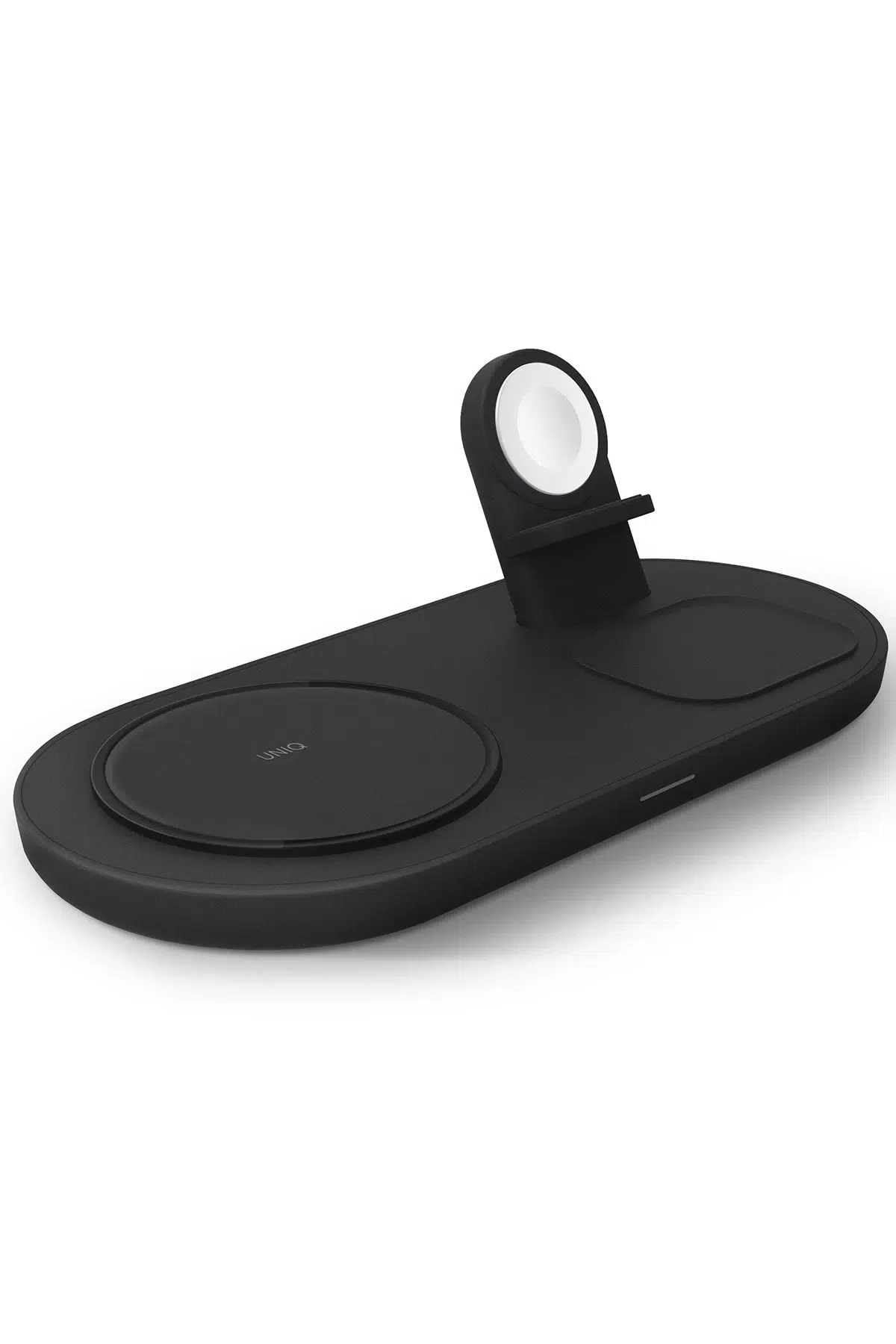 Uniq Aereo 3in1 Magsafe 15W Hızlı Kablosuz Şarj - Siyah