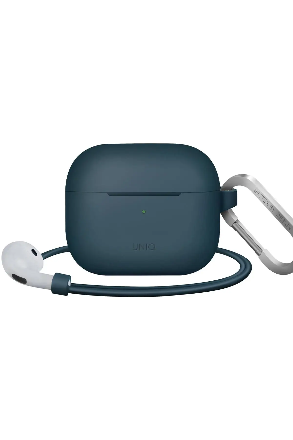 Uniq Apple Airpods 3 (3.nesil) Vencer Silikon Kılıf - Lacivert