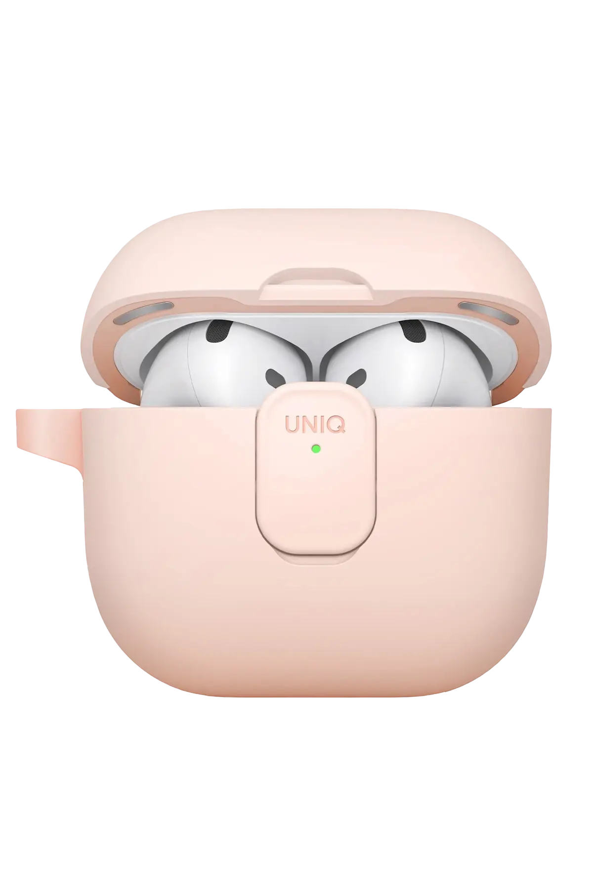 Uniq Apple Airpods 4 (4.nesil) Clyde Kilitli Kılıf - Pembe