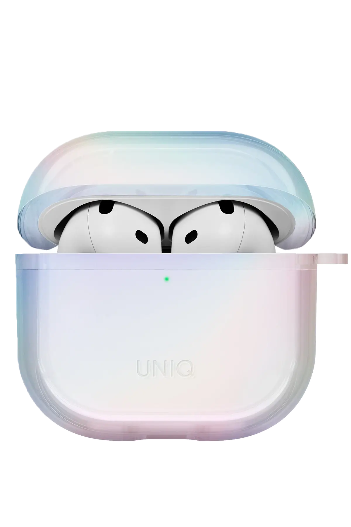 Uniq Apple Airpods 4 (4.nesil) Iridescia Hang Kılıf - Holo Quartz