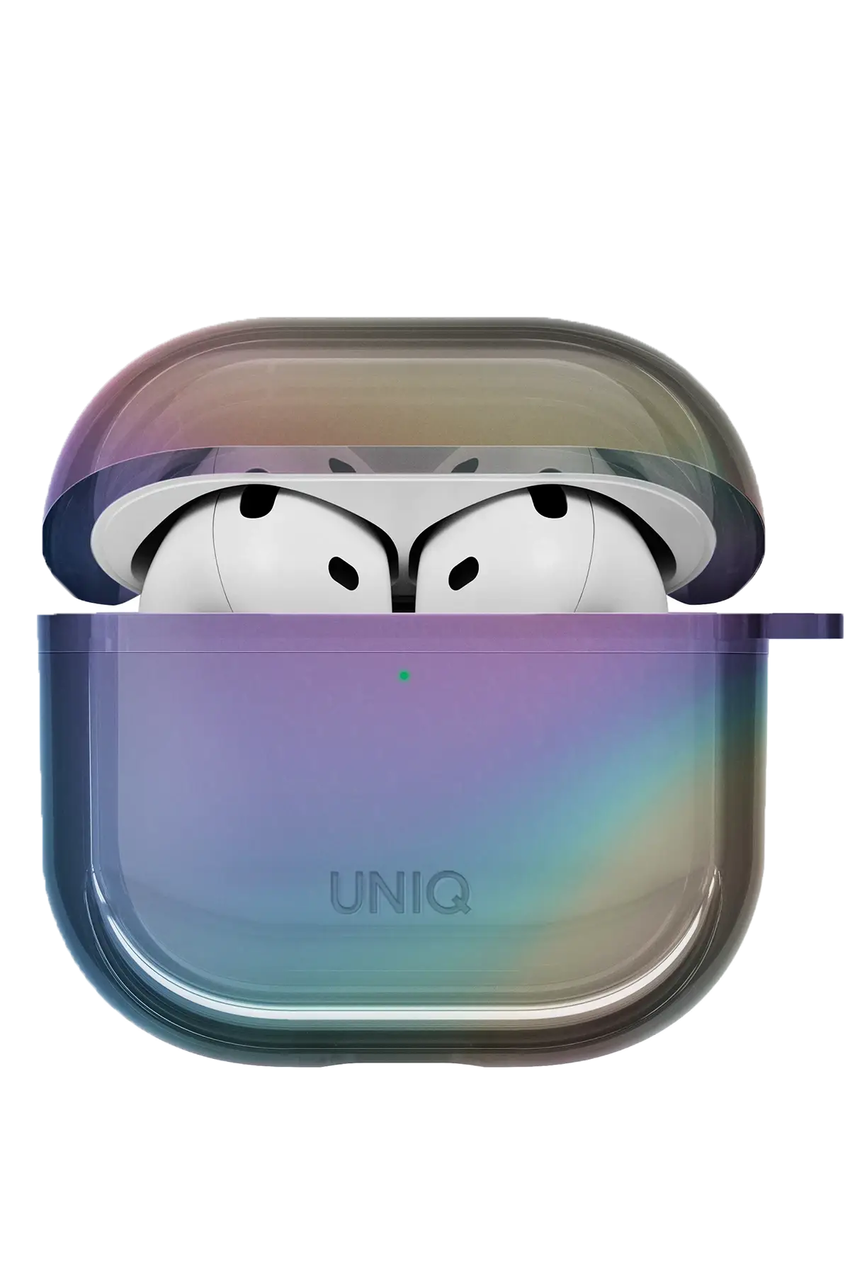 Uniq Apple Airpods 4 (4.nesil) Iridescia Hang Kılıf - Midnight Quartz
