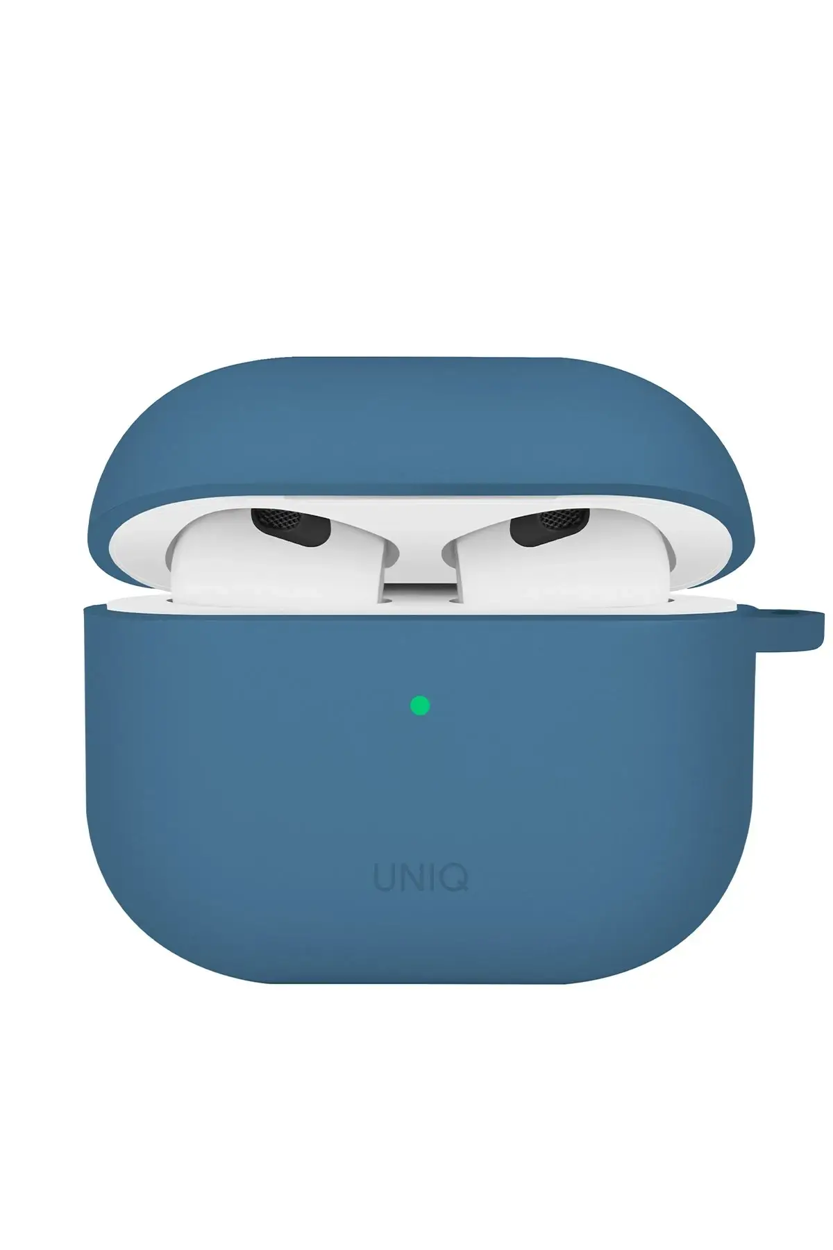 Uniq Apple Airpods 4 (4.nesil) Nexo Silikon Kılıf - Lacivert