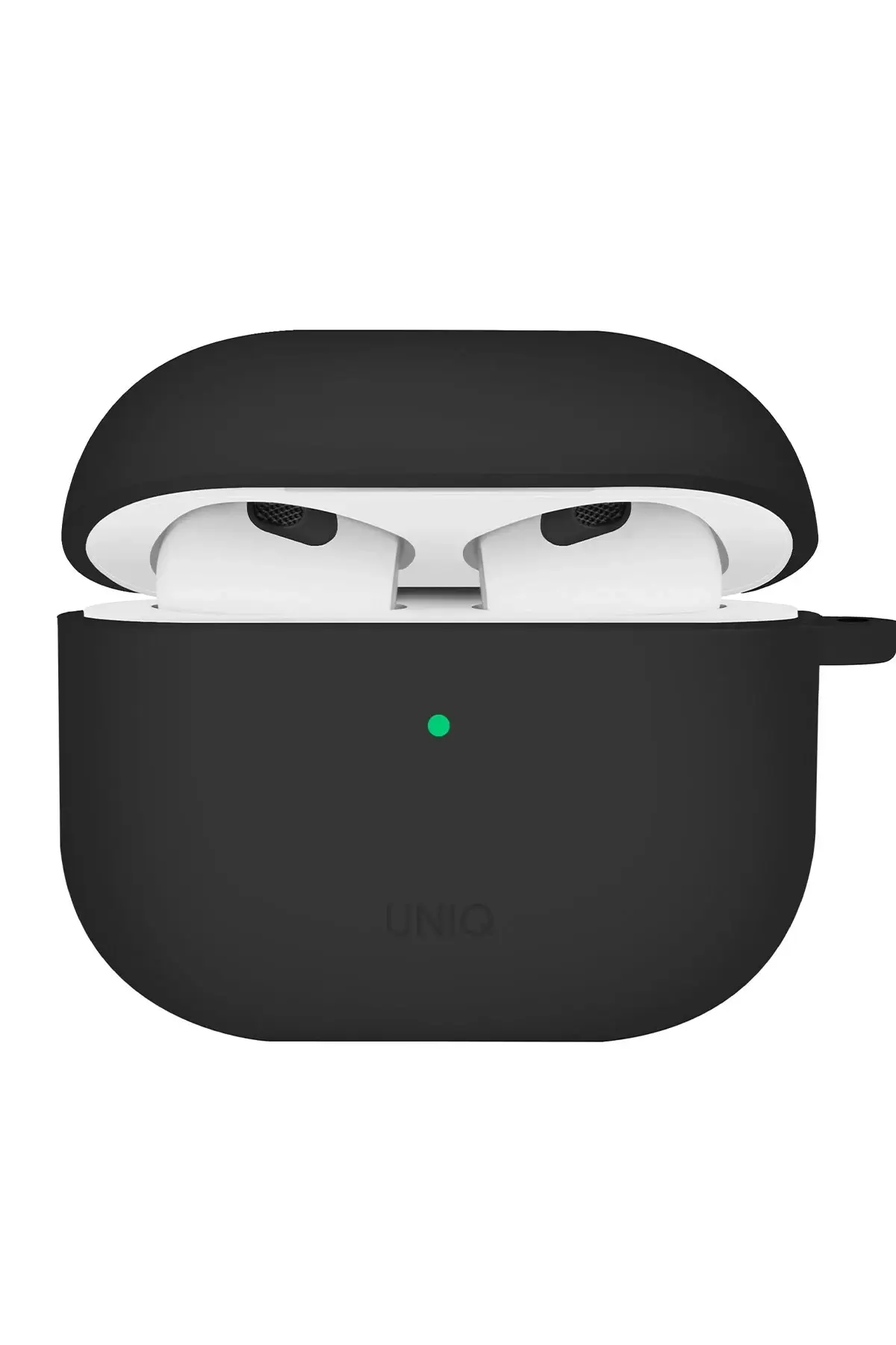 Uniq Apple Airpods 4 (4.nesil) Nexo Silikon Kılıf - Siyah