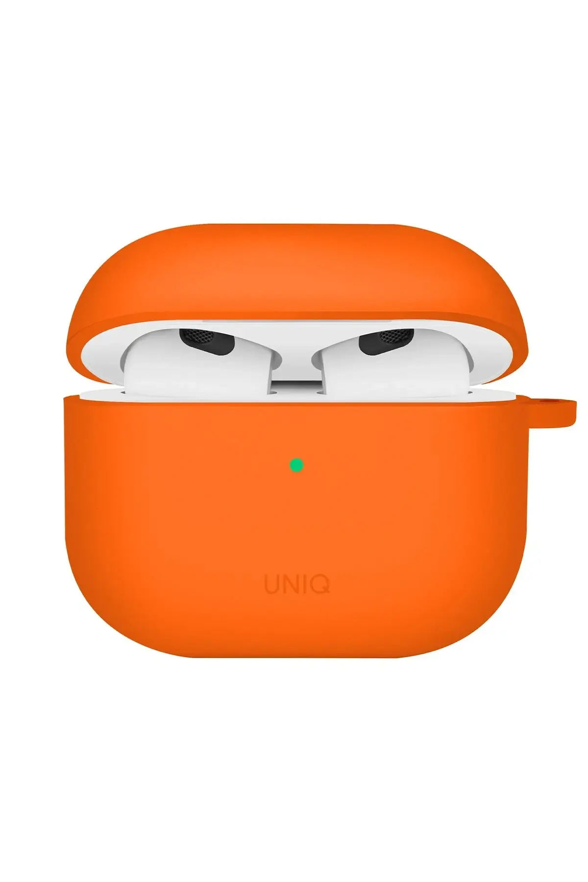Uniq Apple Airpods 4 (4.nesil) Nexo Silikon Kılıf - Turuncu