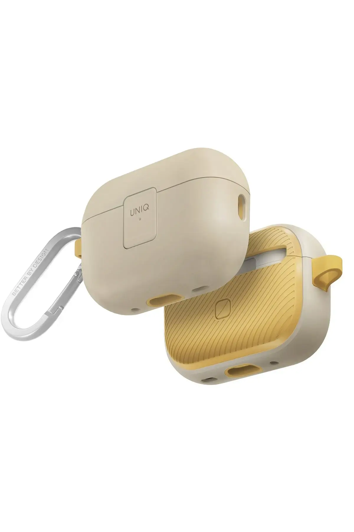Uniq Apple Airpods Pro 2 (2.nesil) Clyde Kilitli Kılıf - Sarı
