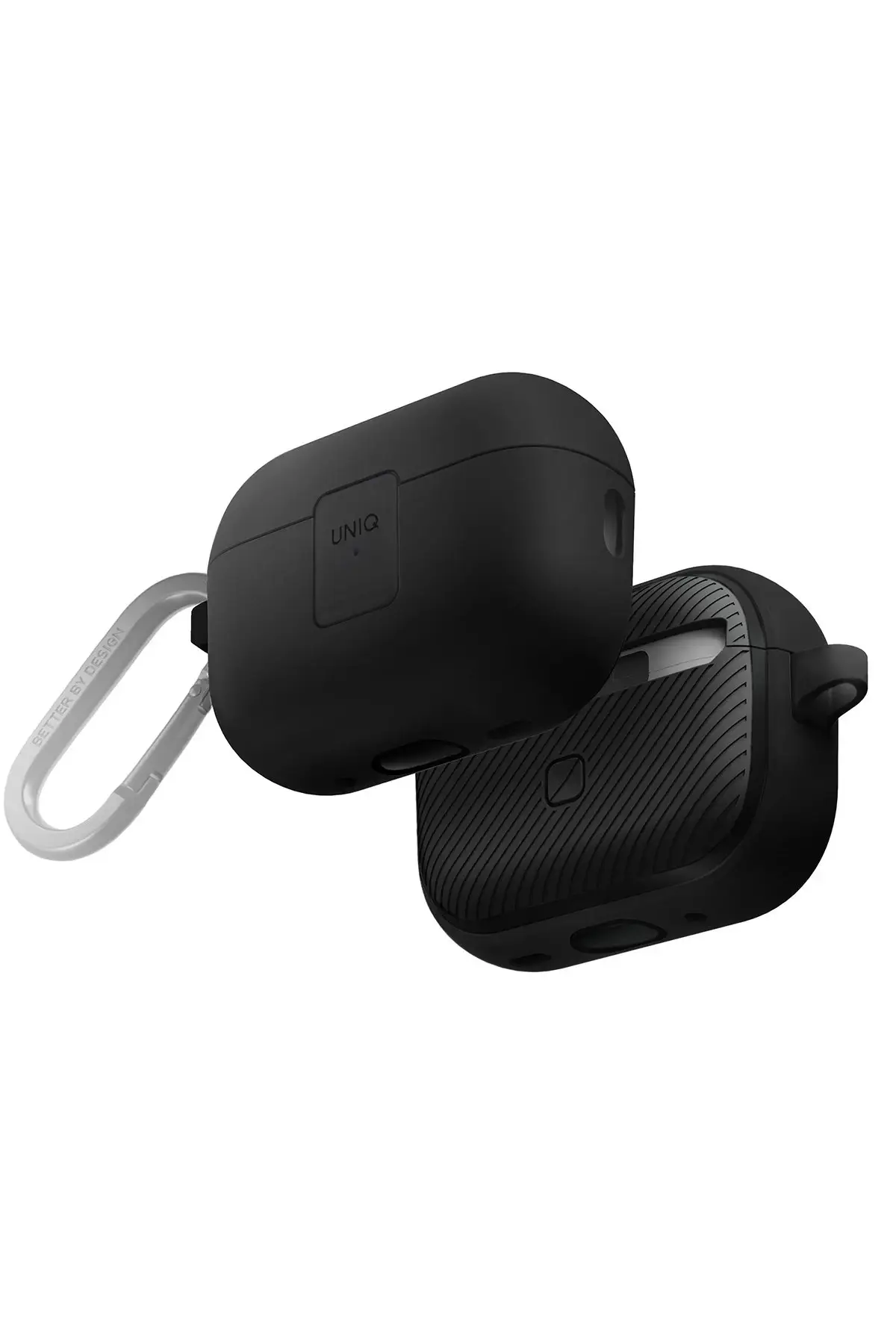 Uniq Apple Airpods Pro 2 (2.nesil) Clyde Kilitli Kılıf - Siyah