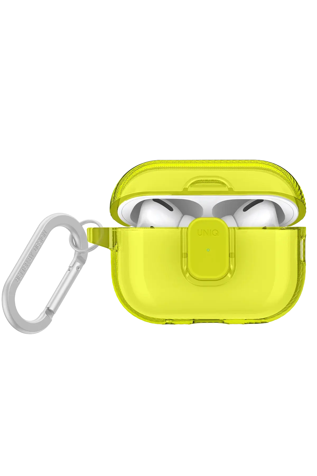 Uniq Apple Airpods Pro 2 (2.nesil) Glase Pro Kilitli Kılıf - Yeşil