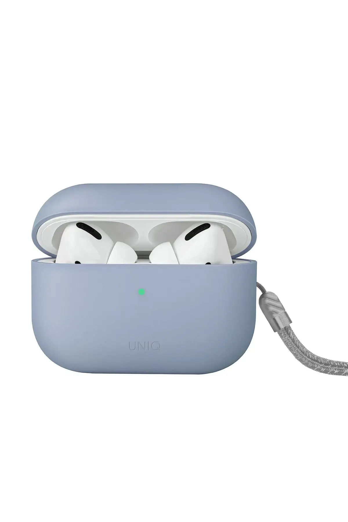 Uniq Apple Airpods Pro 2 (2.nesil) Lino Silikon Kılıf - Mavi