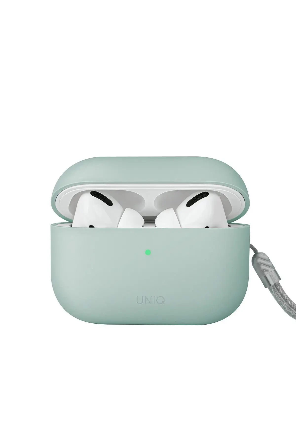 Uniq Apple Airpods Pro 2 (2.nesil) Lino Silikon Kılıf - Yeşil