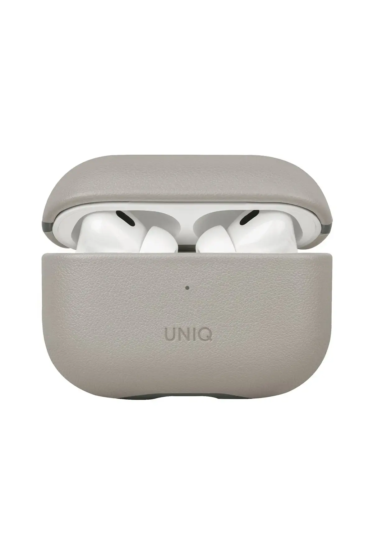 Uniq Apple Airpods Pro 2 (2.nesil) Lyden DS Deri Kılıf - Bej
