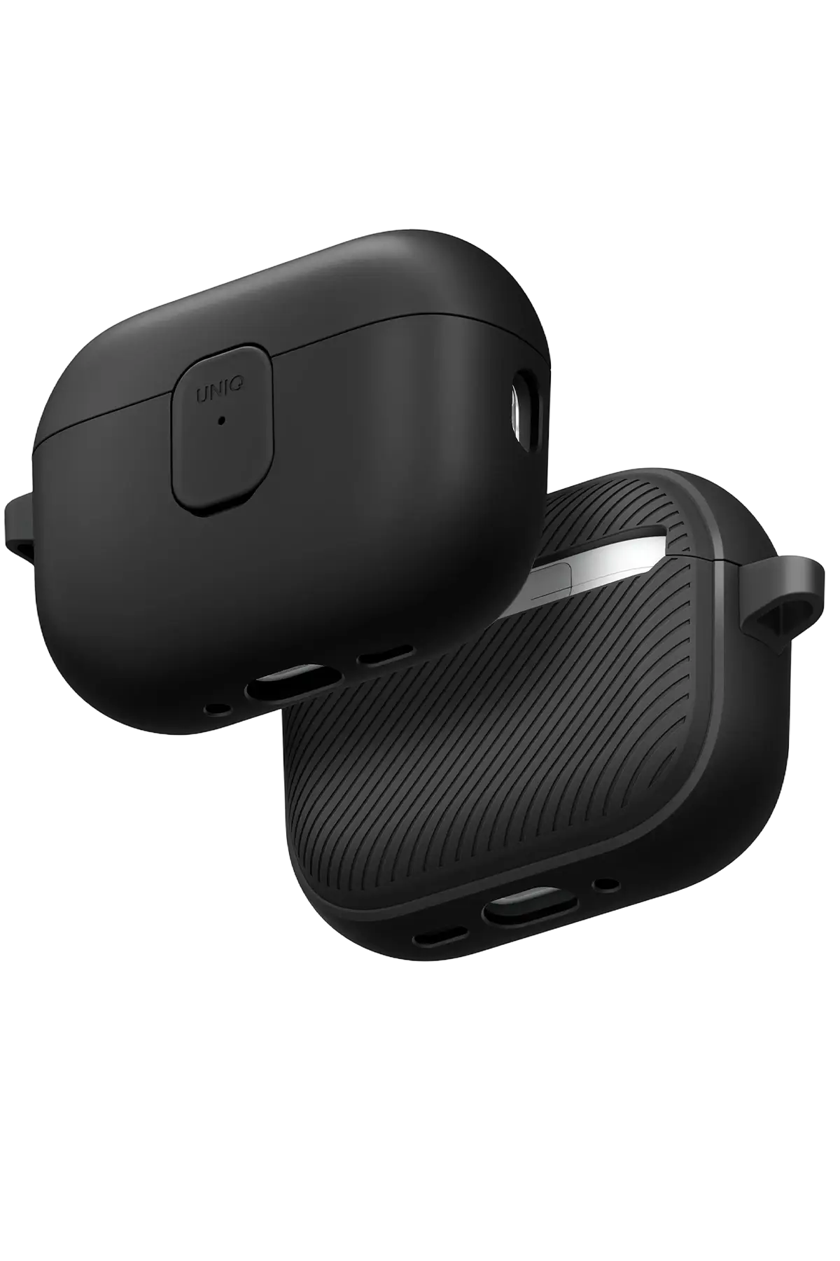 Uniq Apple Airpods Pro 3 (3.nesil) Clyde Kilitli Kılıf - Siyah