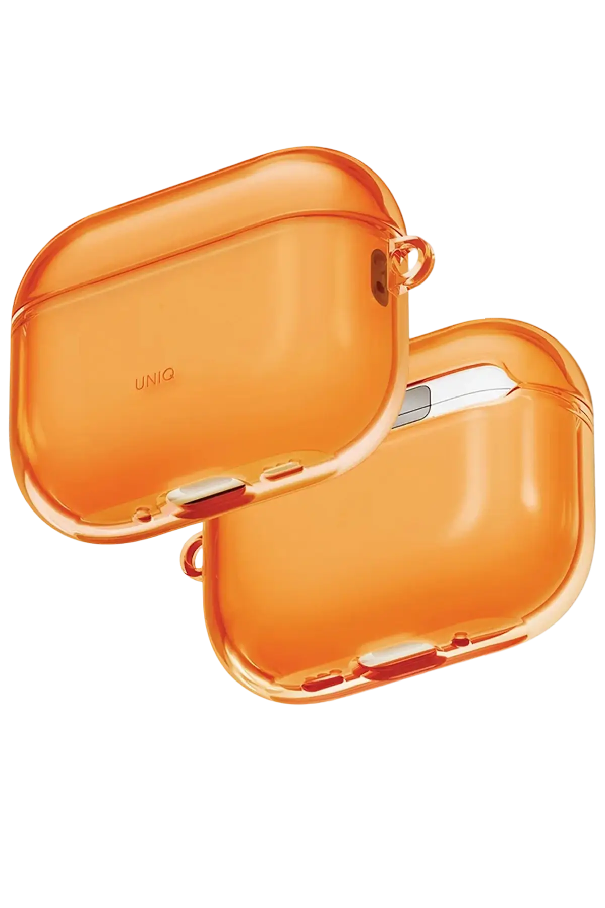 Uniq Apple Airpods Pro 3 (3.nesil) Glase Silikon Kılıf - Turuncu