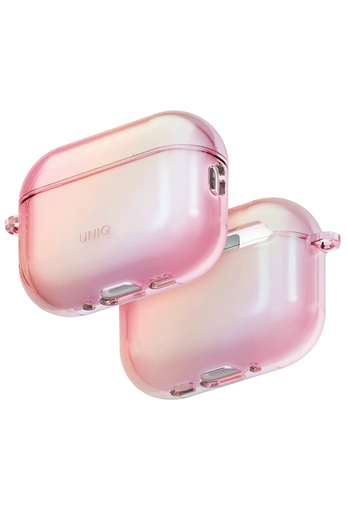 Uniq Apple Airpods Pro 3 (3.nesil) Iridescia Hang Kılıf - Pembe