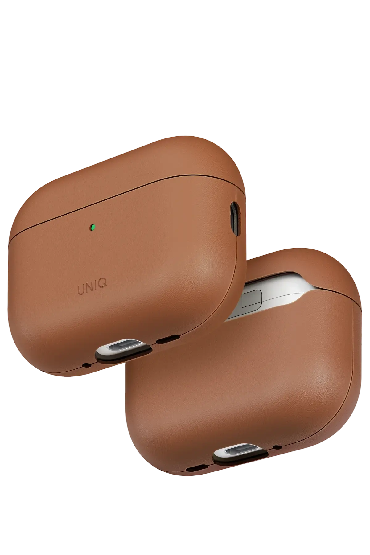 Uniq Apple Airpods Pro 3 (3.nesil) Lyden Vex Deri Kılıf - Karamel