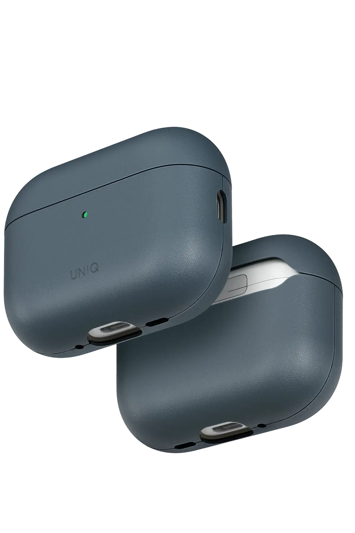 Uniq Apple Airpods Pro 3 (3.nesil) Lyden Vex Deri Kılıf - Mavi