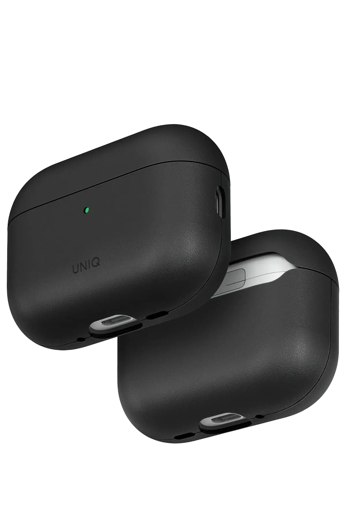 Uniq Apple Airpods Pro 3 (3.nesil) Lyden Vex Deri Kılıf - Siyah