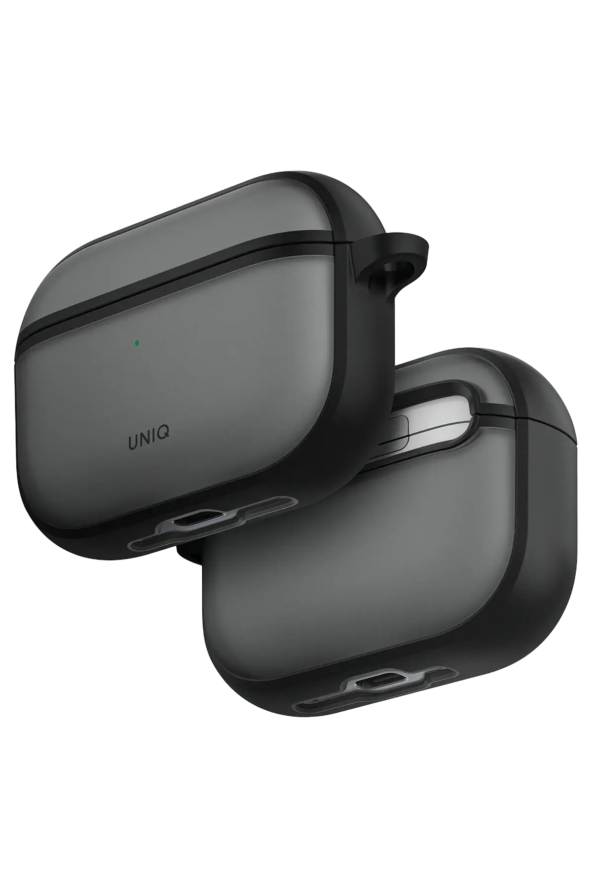 Uniq Apple Airpods Pro 3 (3.nesil) Veren Frosted Hang Kılıf - Siyah