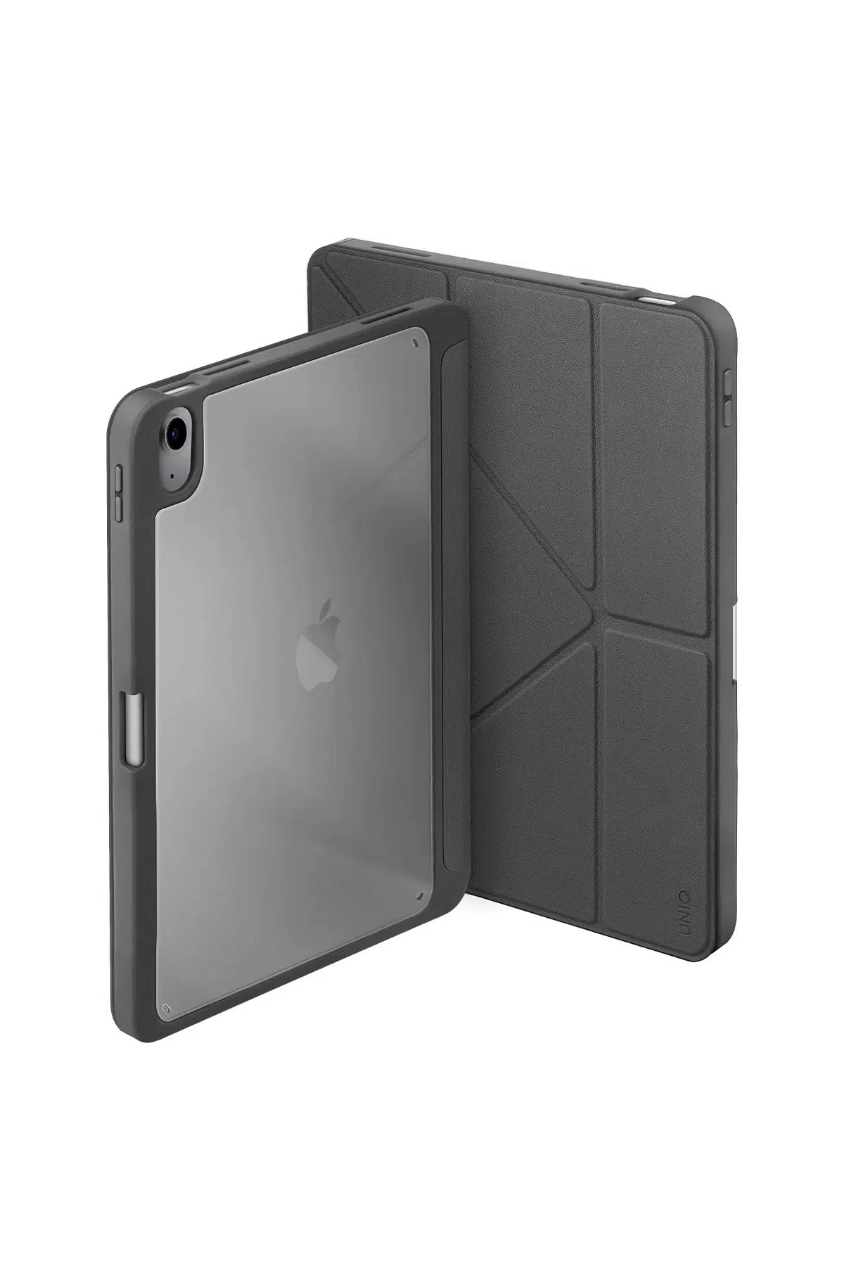 Uniq Apple iPad 2025 10.9 10.Nesil (A16) Moven Standlı Tablet Kapak - Gri